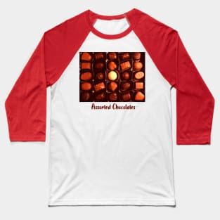 Assorted Chocolates Baseball T-Shirt